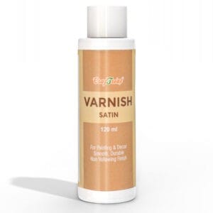 Buy Acrylic Satin Varnish for Wood and Other Crafts projects 120 ml Online CrafTreat CTV008 695x6951